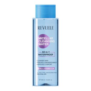 Revuele Micellar Cleansing Water All-In-1 Waterproof, 400 Ml